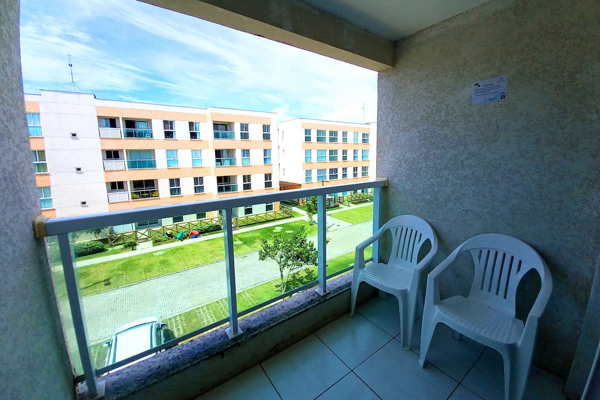 Appartamento, 2 camere da letto, vista cortile | Lanai