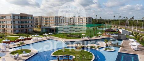 Outdoor pool, open 8:00 AM to 8:00 PM, pool umbrellas, sun loungers