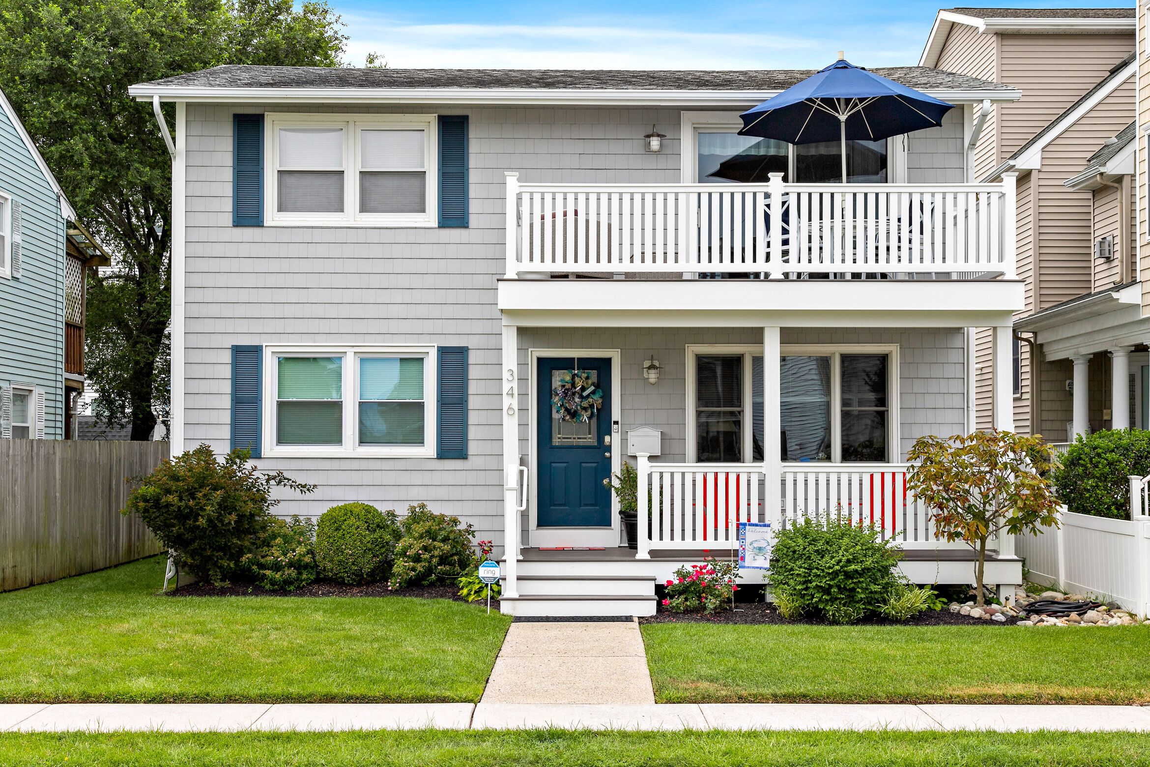 Shore Thing Brigantine 1st FL Steps to 38th St beach! Sunday-Sunday Peak Weeks!