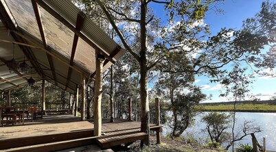 Exceptional country holiday, wedding, event venue on magical riverfront acreage 