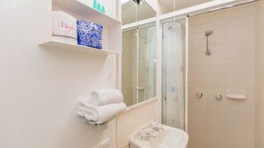 Dusche, Handtücher