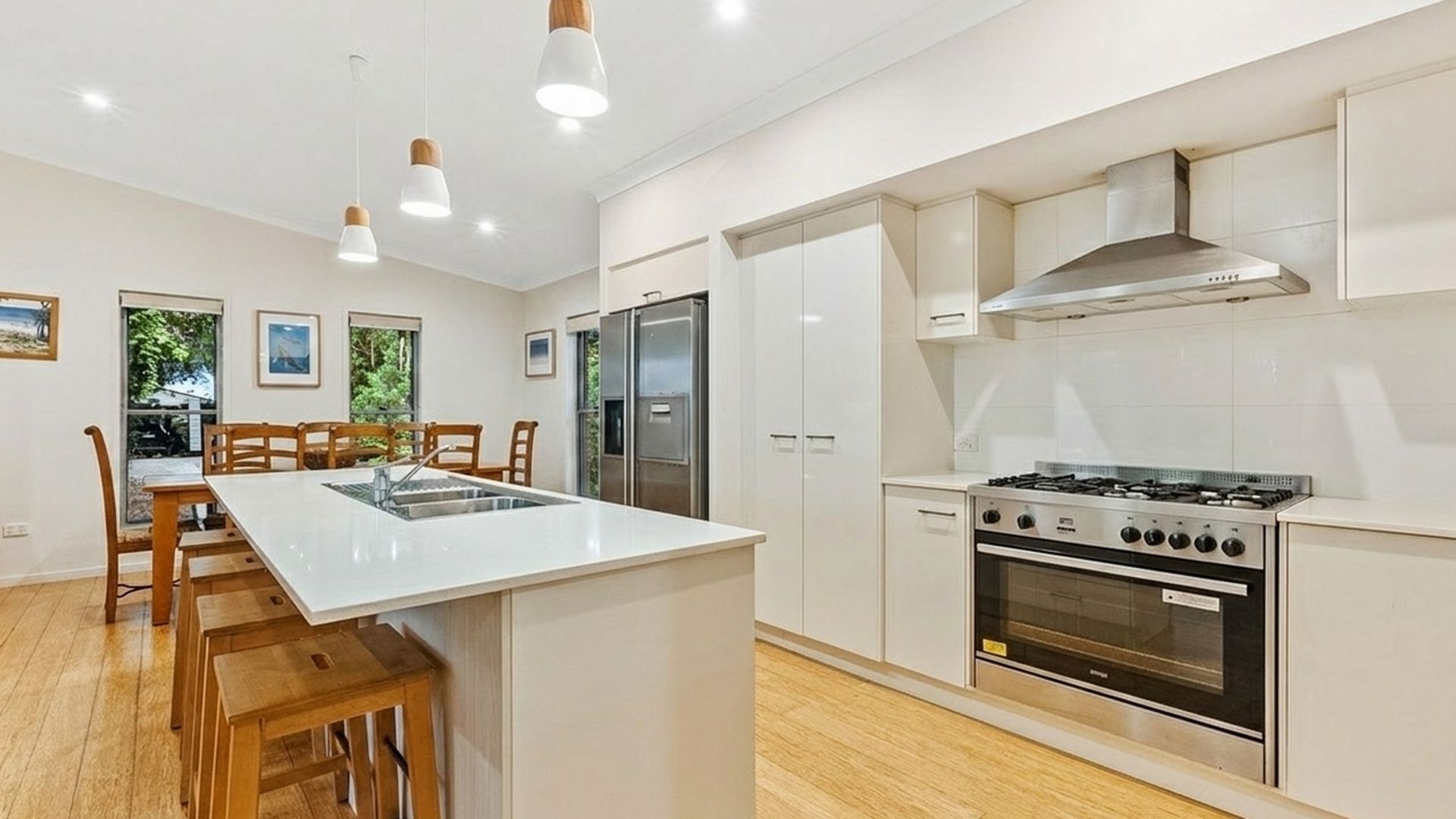 Microwave, dishwasher, toaster, highchair