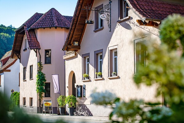 Fassade der Unterkunft