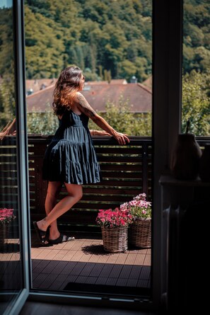Doppelzimmer, Balkon | Schreibtisch, Verdunkelungsvorhänge, Bügeleisen/Bügelbrett