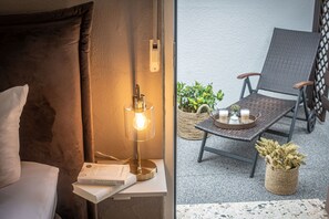 Basic-Doppelzimmer, Balkon | Schreibtisch, Verdunkelungsvorhänge, Bügeleisen/Bügelbrett
