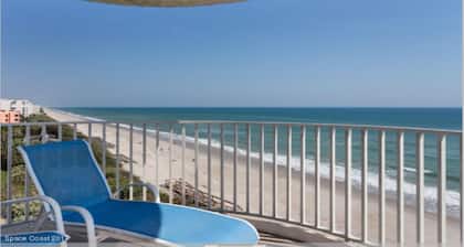 BREATH TAKING VIEWS of the Atlantic Ocean and Rocket Launches from sixth floor.