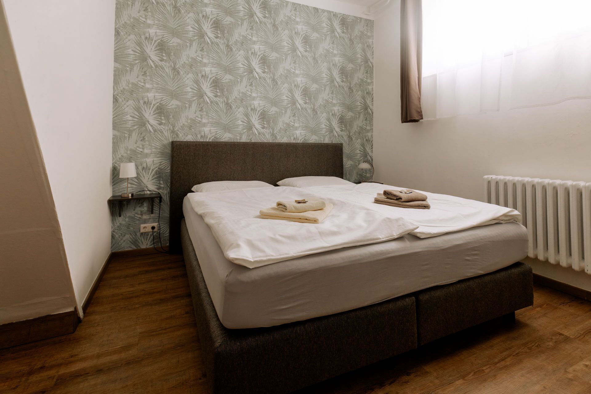 Double Room, Private Bathroom, Courtyard View