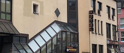 Façade de l’hébergement