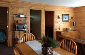 豪華小屋, 2 間臥室, 非吸煙房, 山景 | 起居區