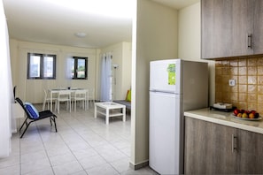 Apartment, 2 Bedrooms, Sea View | Living area | Flat-screen TV - Ithaca's Poem (Ithaki)