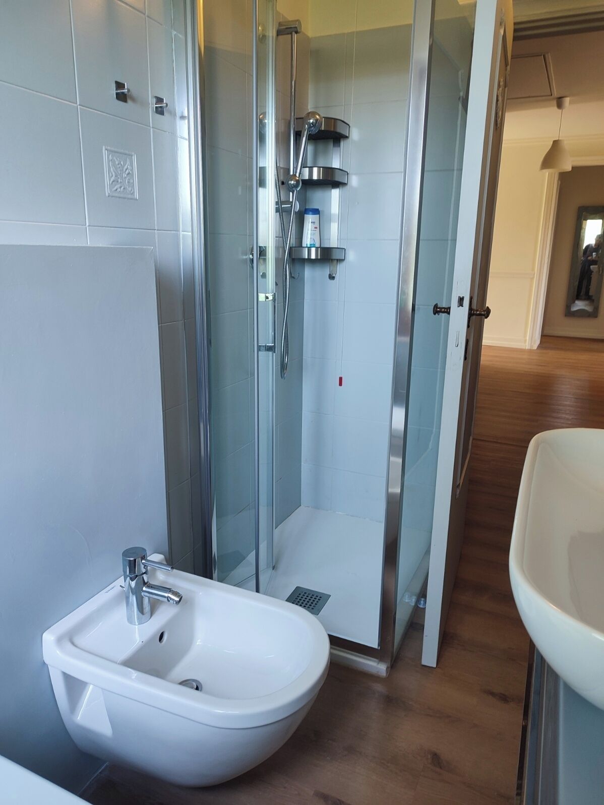 Badewanne, Haartrockner, Bidet, Handtücher
