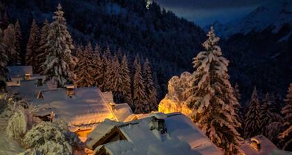 Superbe chalet de ski Ă l'Alpe dÂŽHuez/complexe d'Oz