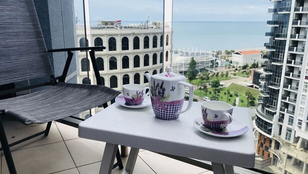 Studio | Beach/ocean view - Orbe Sea Tower ONE (Batumi)