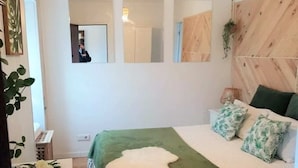 1 slaapkamer, een bureau, gratis wifi