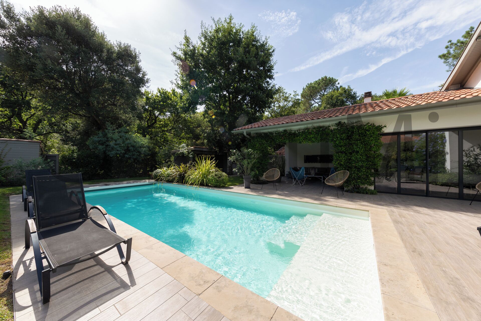 Außenpool, beheizter Pool