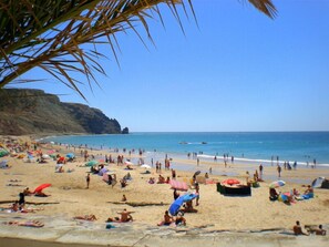 Beach nearby, beach towels