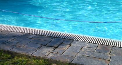 Charming chalet with private pool and around to beaches