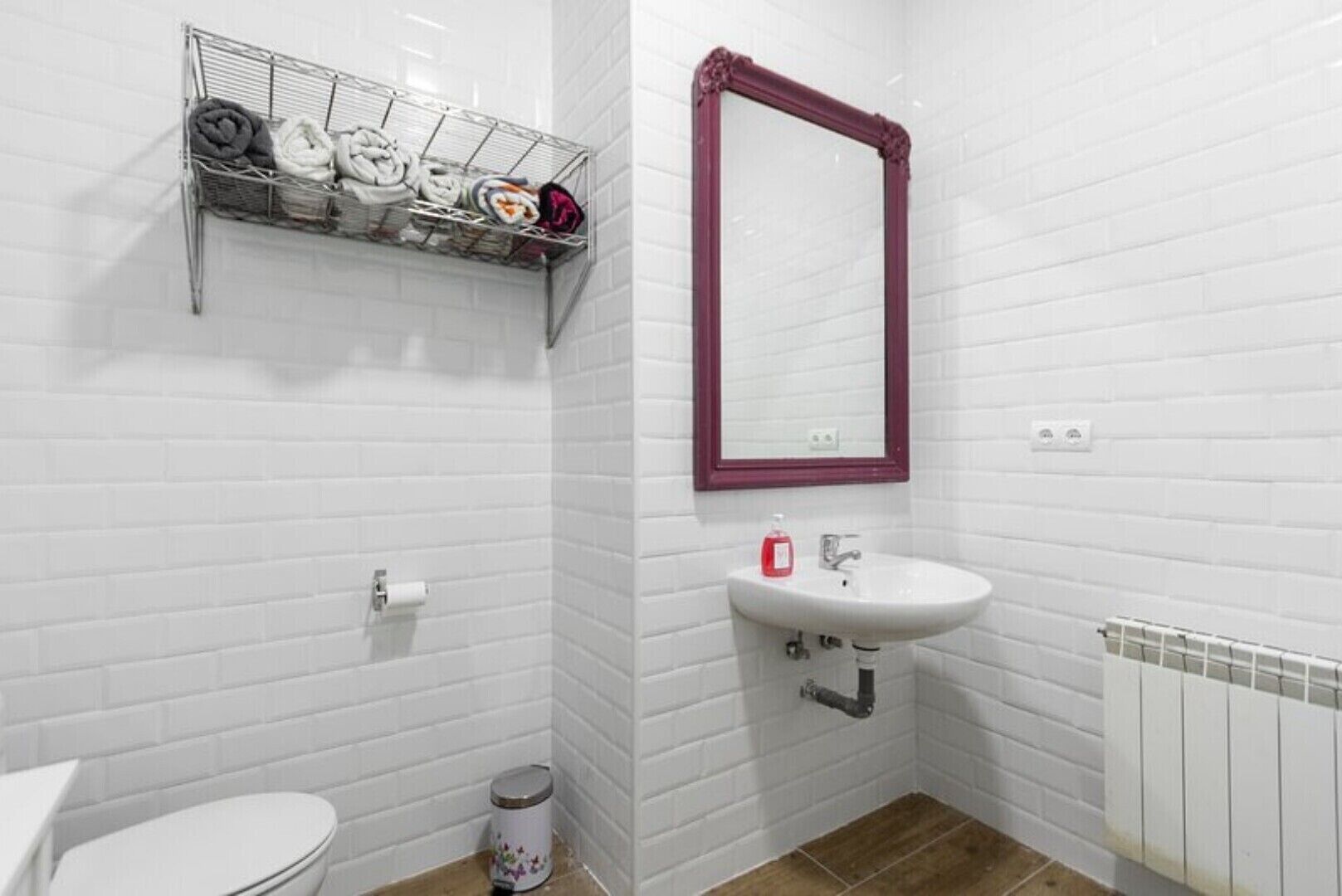 Hair dryer, soap