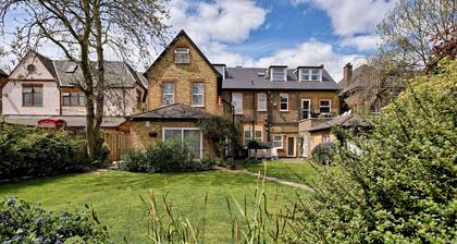 Four bedroom garden apartment perfect for families visiting London