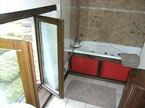 Combinazione doccia/vasca, vasca idromassaggio, asciugacapelli