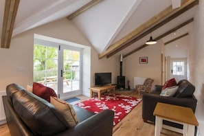 Fireplace - The Linhay at Cosawes (Truro)