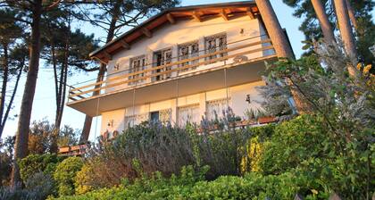 Villa im Grünen mit herrlicher Blick auf das Meer und auf das See. FREI WIFI