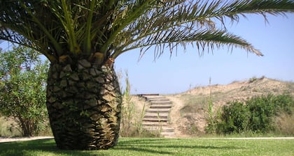 Front To The Sea Rosales. Luxurious Villa with aa, wifi and pool