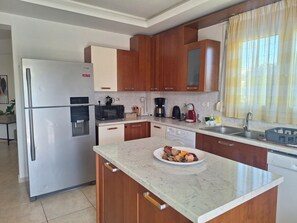 Fridge, microwave, oven, stovetop - Villa De Calme  (Pastida)