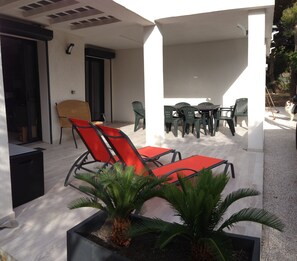 Restauration en plein air