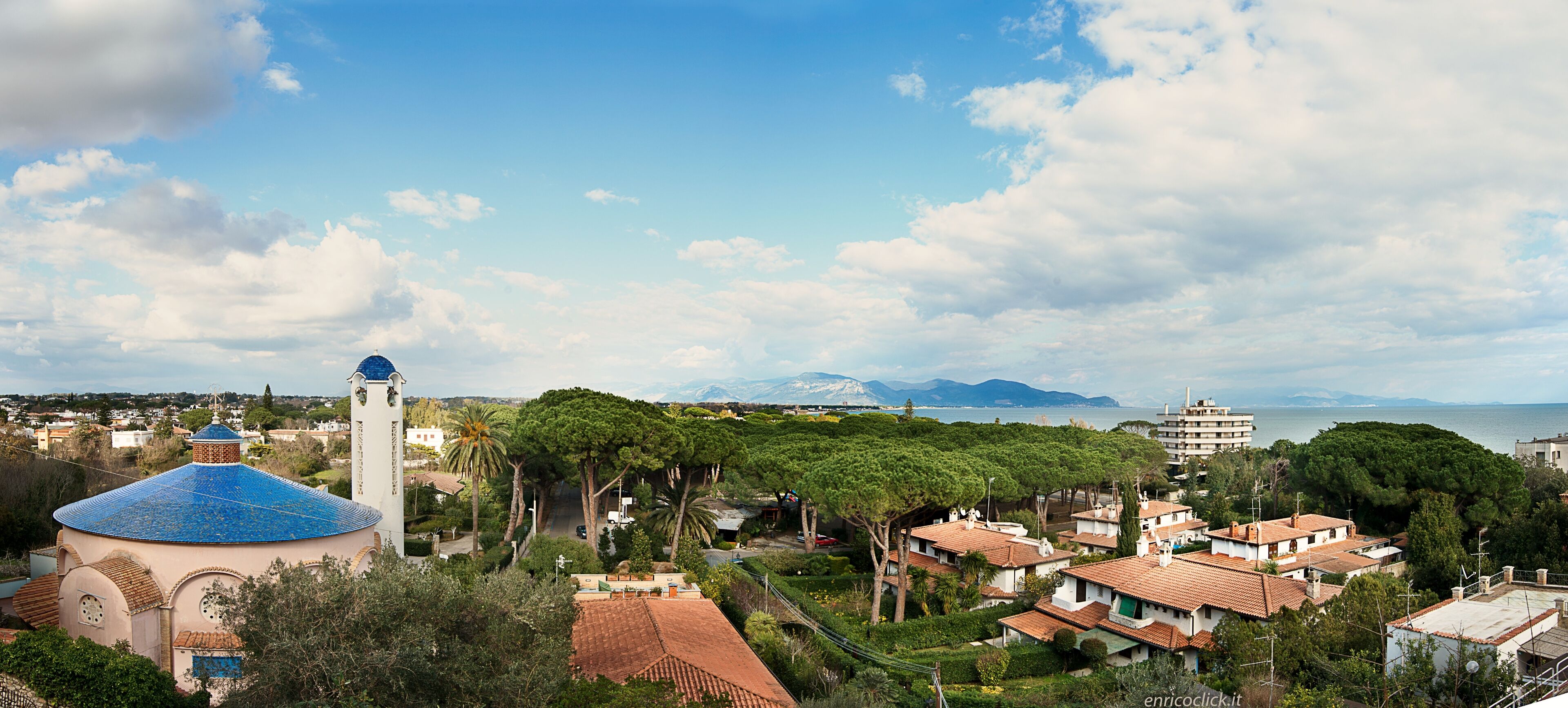 Mediterranean Sea views a short walk from the beach
