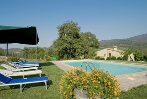Pool - Villa La Fonte - Private villa with swimming pool (Sarteano)