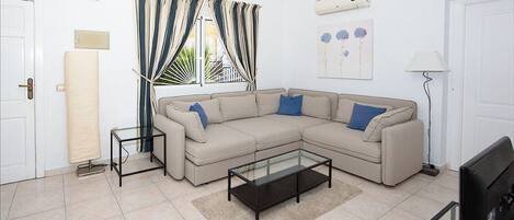 Smart TV, DVD player, books