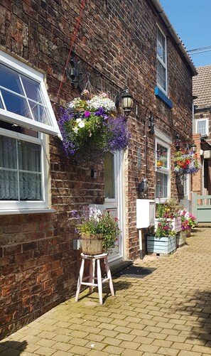 Casa de campo Premier, baño privado, vistas al patio | Exterior