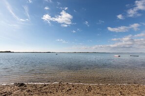 Vue sur la plage ou l’océan