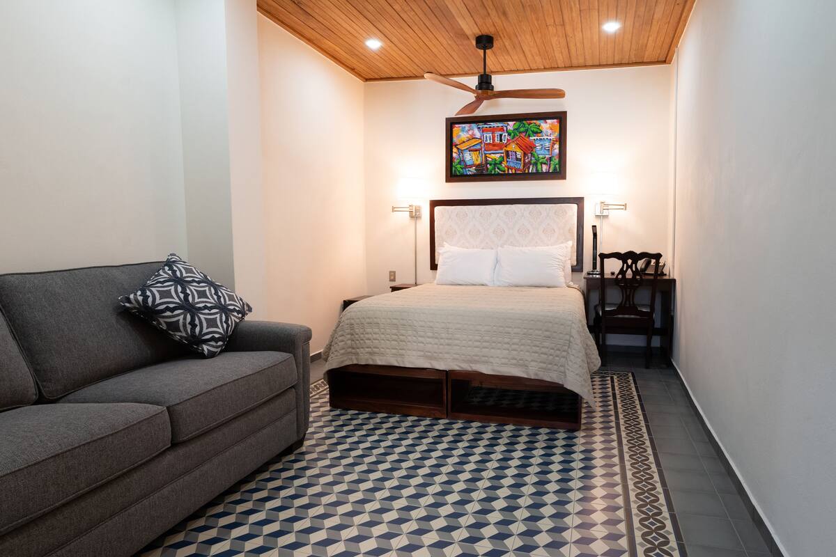 Deluxe Double Room | Premium bedding, pillowtop beds, desk, laptop workspace