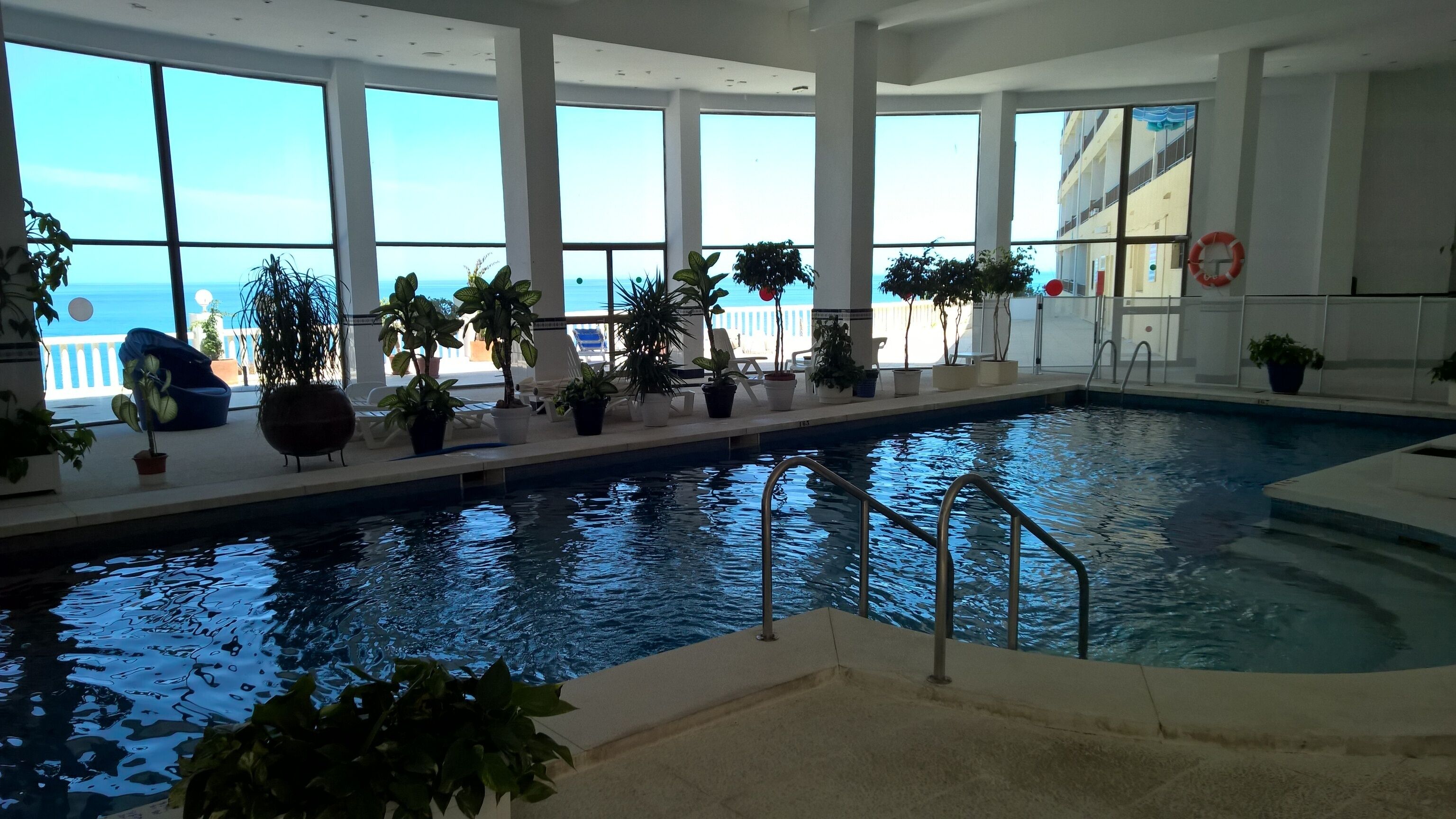 Communal pool inside