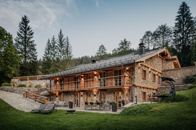 Vacation paradise on a sunny high plateau - Fantastic 182sqm vacation chalet