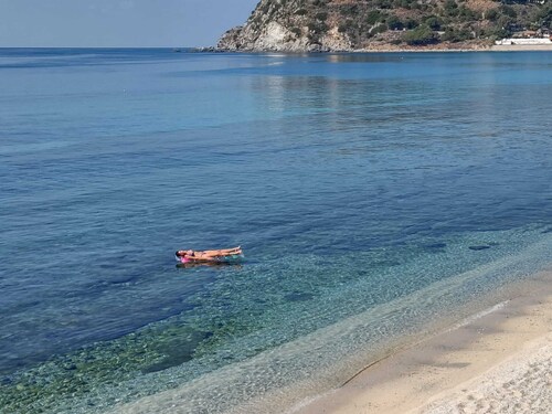 villas just by the sea