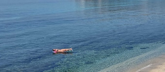 villas just by the sea