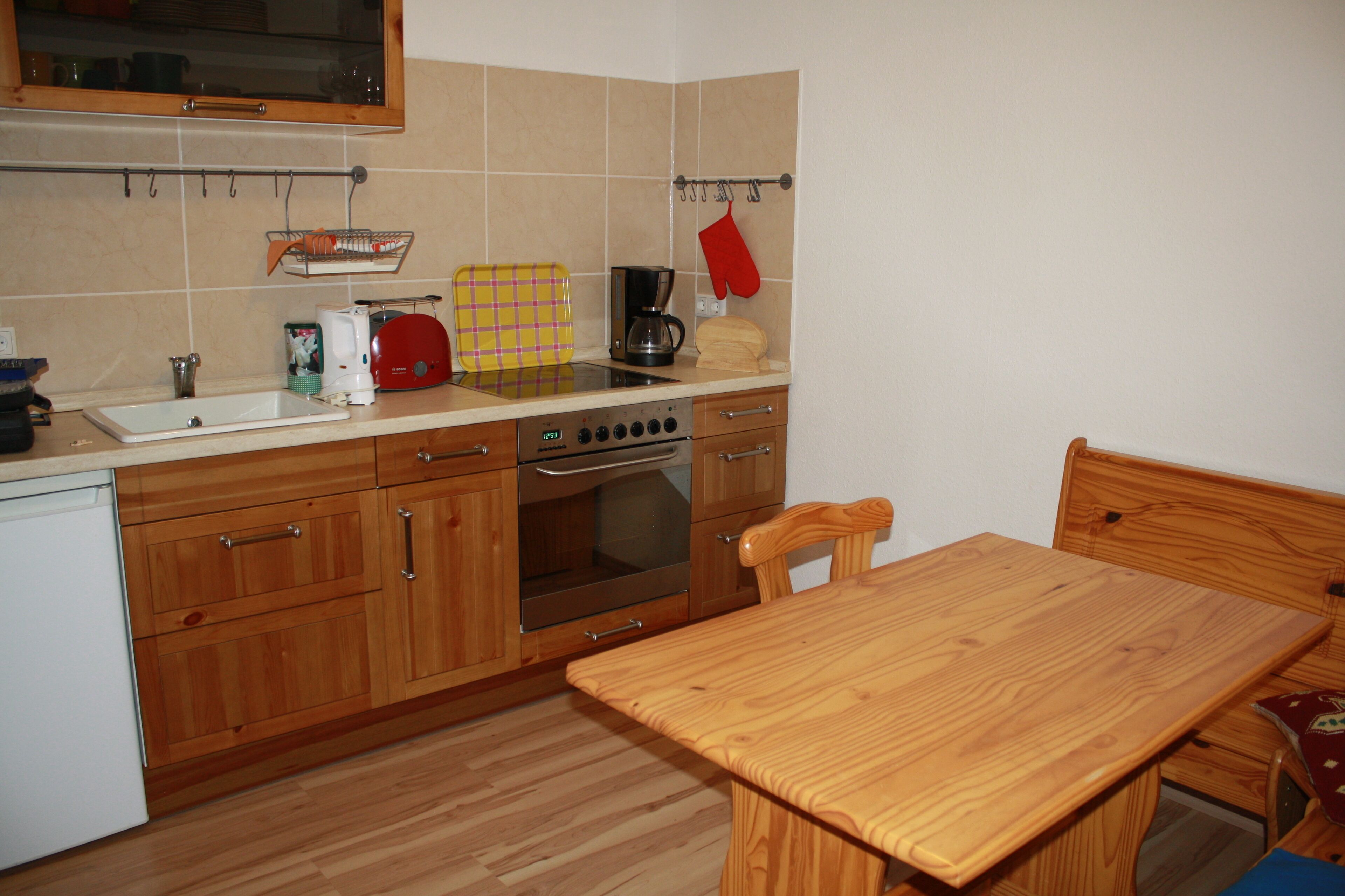 Vacation on the farm with a castle view in individual apartment