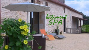 Exterior - CHARMING GITE 4****, JACUZZI, sheets, bicycles, baby equipment provided (Fumel)