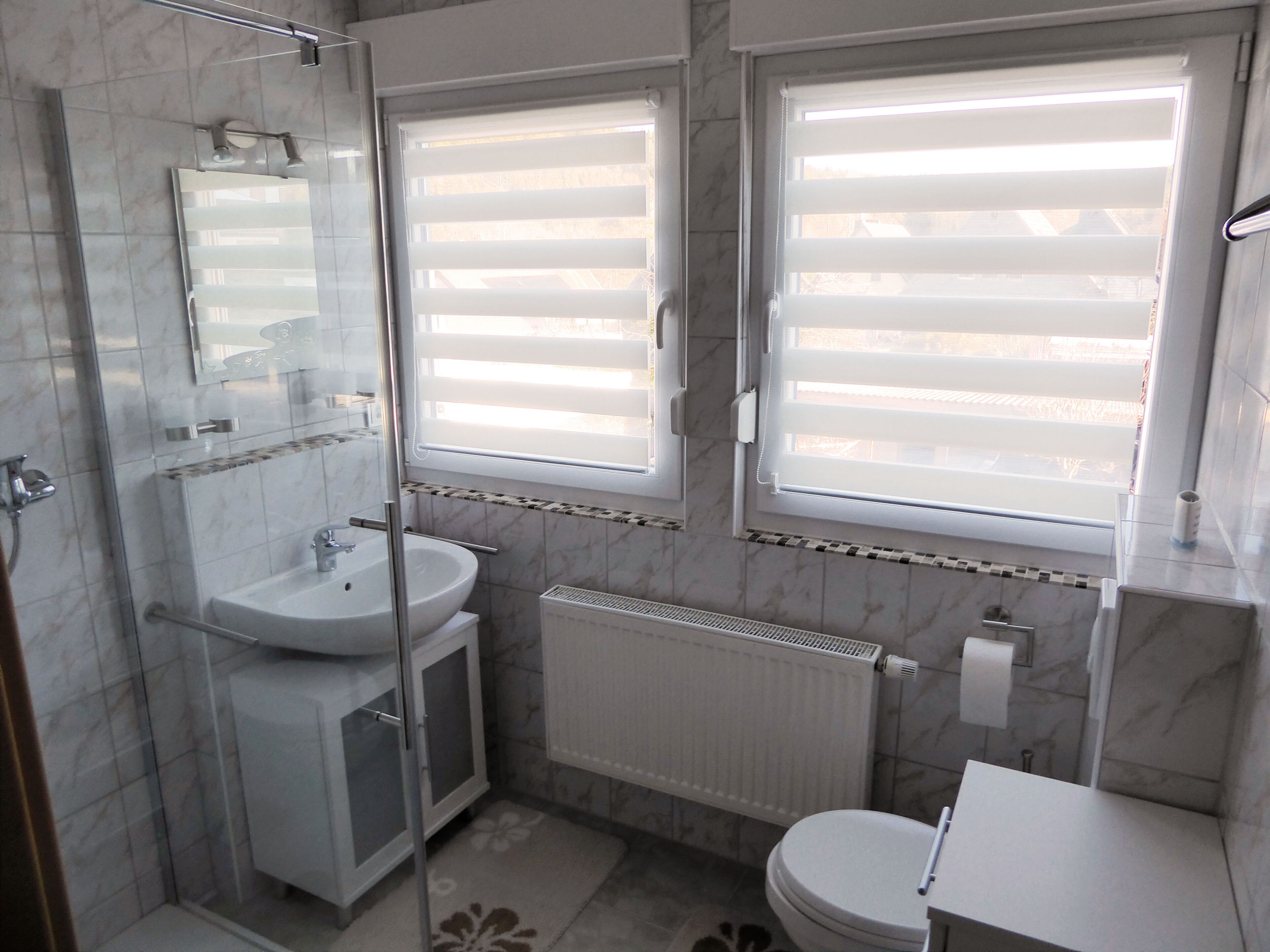 Dusche, Handtücher