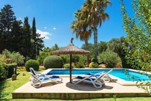 Pool - Villa with pool  Pollensa - Can Roig Guillem (Pollensa / Pollença)