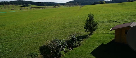 Vue depuis l’hébergement