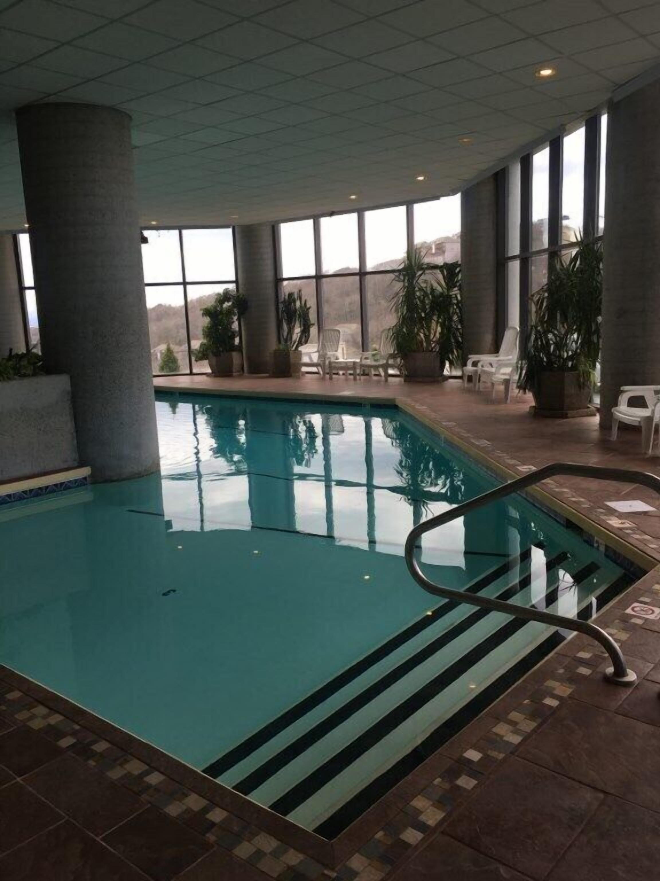 Indoor pool, a heated pool
