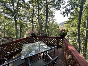Outdoor dining - 'Nob Nest' - Perfect location, Close to Everything (Sugar Mountain)