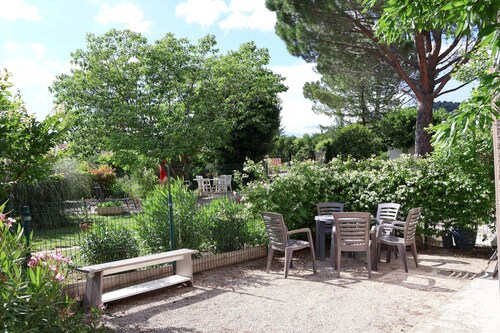 Ground floor of villa with heated pool