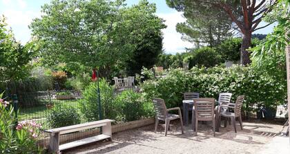 Ground floor of villa with heated pool