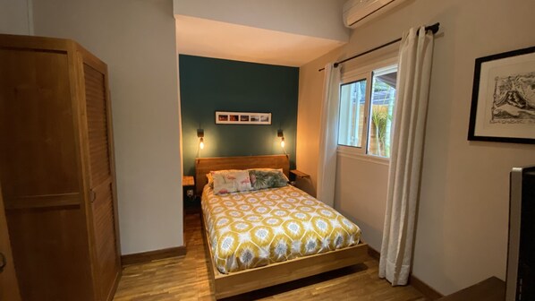 1 bedroom, in-room safe, iron/ironing board, travel crib