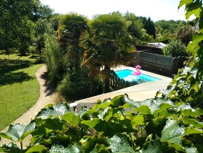 Alberca al aire libre 
